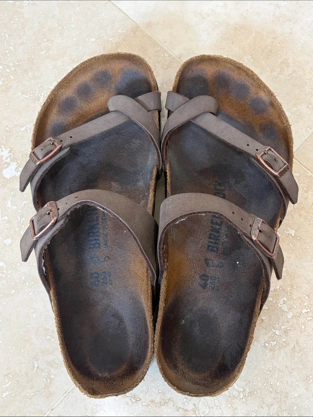 Birkenstock Mayari Brown Womens Sandals Size 9/EU 40